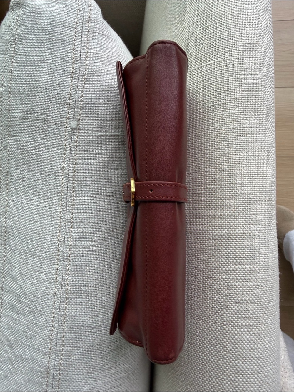 Rare Cartier vintage travel pouch/ jewelry roll - Picture 8 of 16